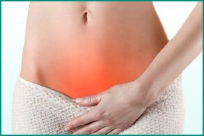 Inflammation de la vessie chez la femme.